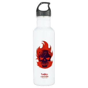 Suicide Squad Diablo Head Icon Trinkflasche