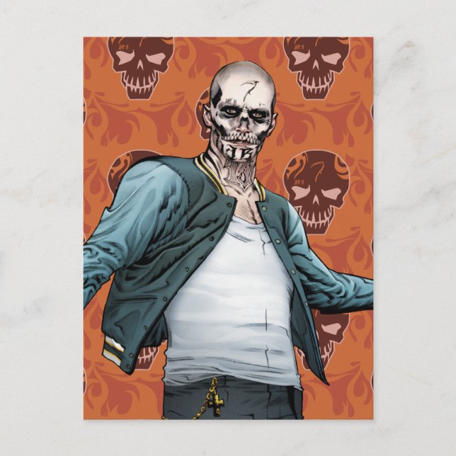Suicide Squad | El Diablo Comic Buchkunst Postkarte (Vorderseite)