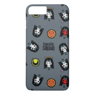 Suicide Squad   Enchantress Emoji Pattern iPhone 8 Plus/7 Plus Hülle