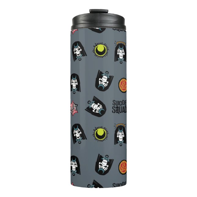 Suicide Squad | Enchantress Emoji Pattern Thermosbecher (Vorderseite)