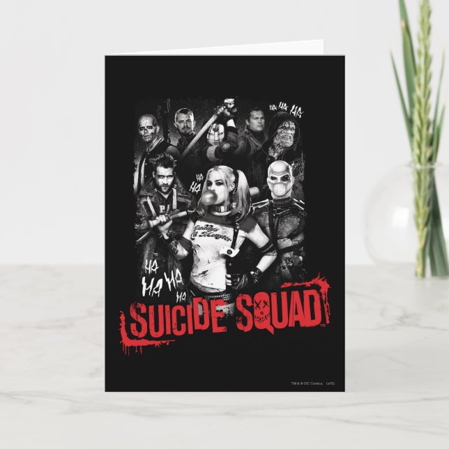 Suicide Squad | Foto der Grunge Group Karte (Vorderseite)