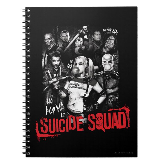 Suicide Squad | Foto der Grunge Group Notizblock (Vorderseite)