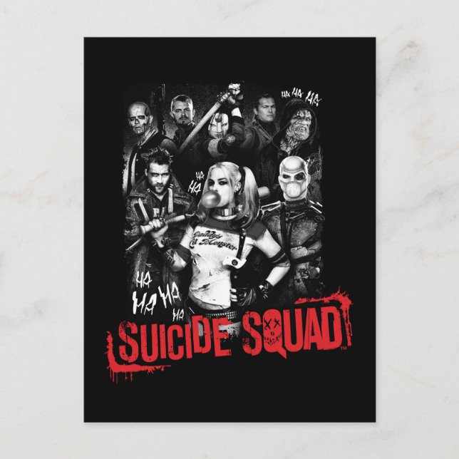 Suicide Squad | Foto der Grunge Group Postkarte (Vorderseite)