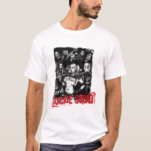 Suicide Squad Foto der Grunge Group T-Shirt