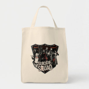 Suicide Squad   Group Abzeichen Foto Tragetasche