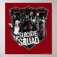 Suicide Squad Group Badge Foto