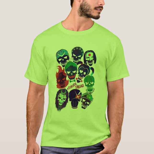 Suicide Squad | Gruppentoss T-Shirt (Vorderseite)