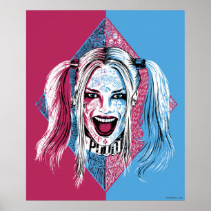 Suicide Squad   Harley Laugh Poster