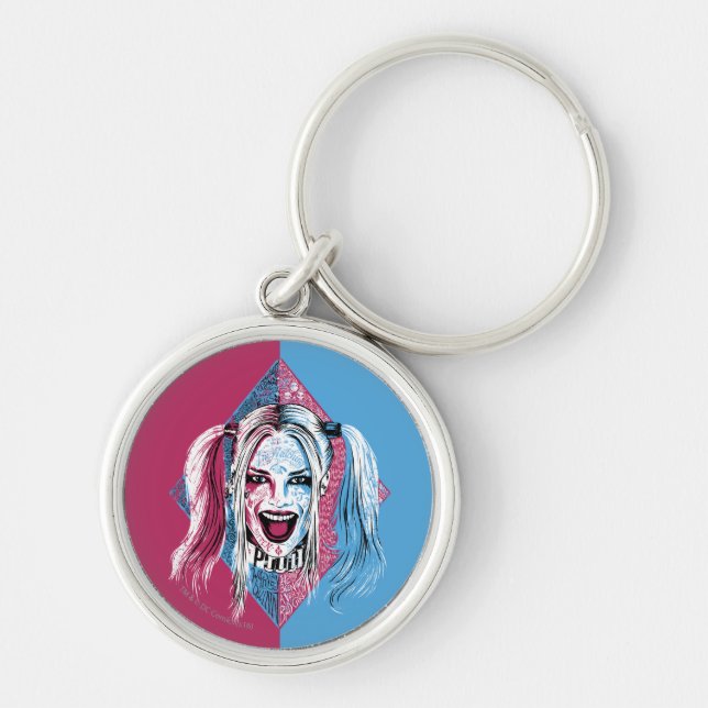 Suicide Squad | Harley Laugh Schlüsselanhänger (Vorne)