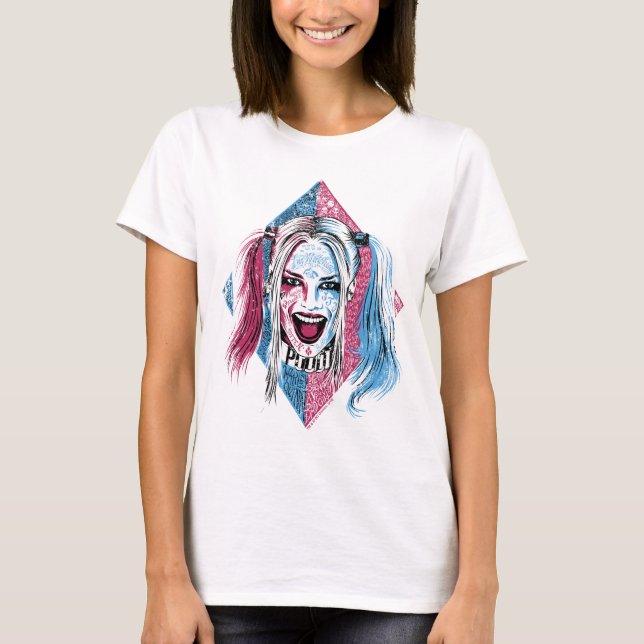 Suicide Squad | Harley Laugh T-Shirt (Vorderseite)