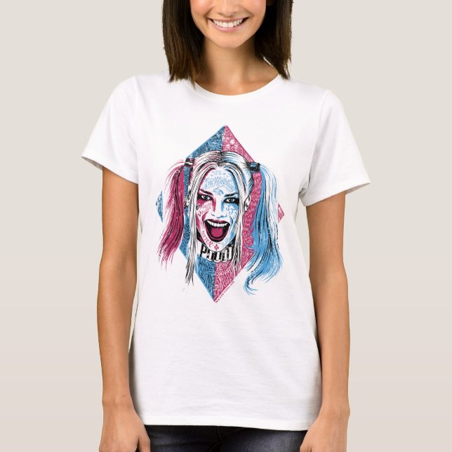 Suicide Squad | Harley Laugh T-Shirt (Vorderseite)
