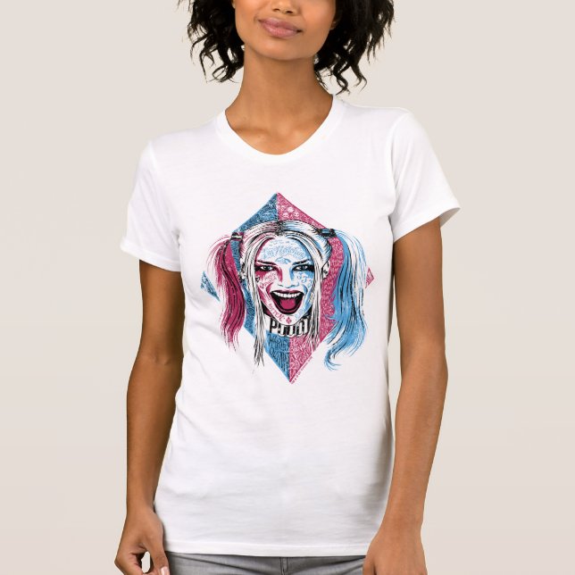 Suicide Squad | Harley Laugh T-Shirt (Vorderseite)