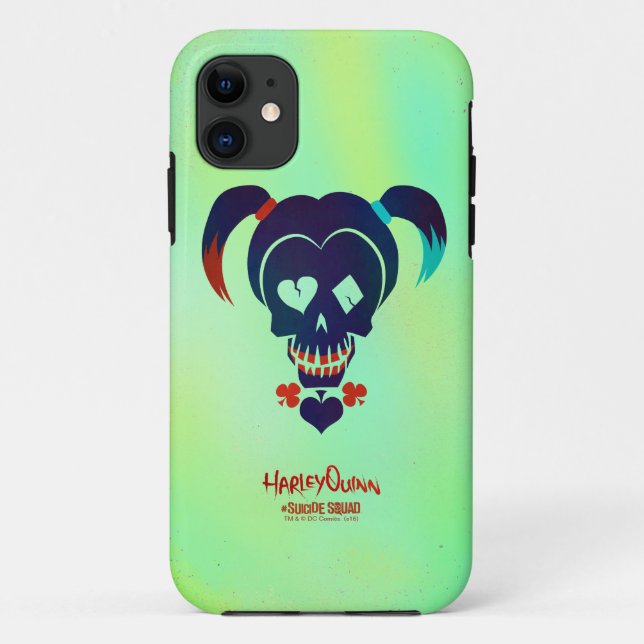 Suicide Squad | Harley Quinn Head Icon Case-Mate iPhone Hülle (Rückseite)
