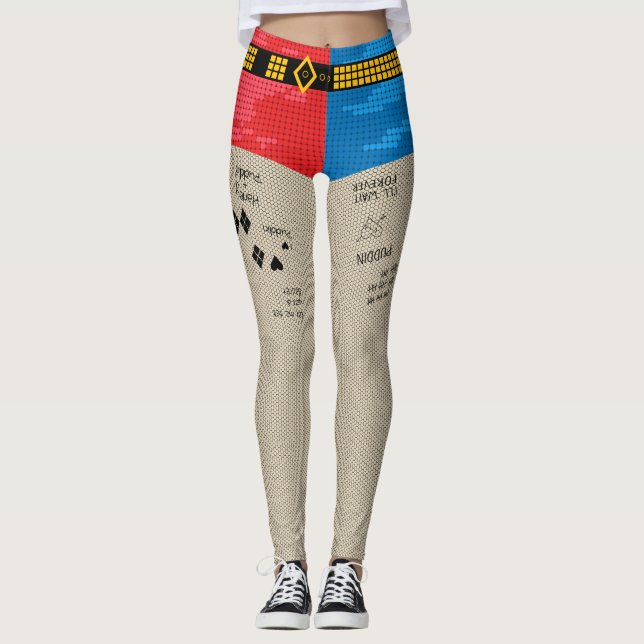 Suicide Squad | Harley Quinn Leggings (Vorderseite)