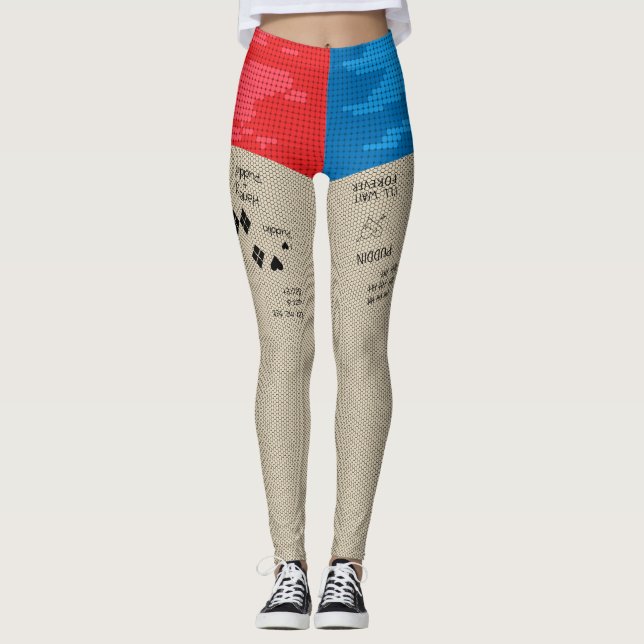 Suicide Squad | Harley Quinn Leggings (Vorderseite)
