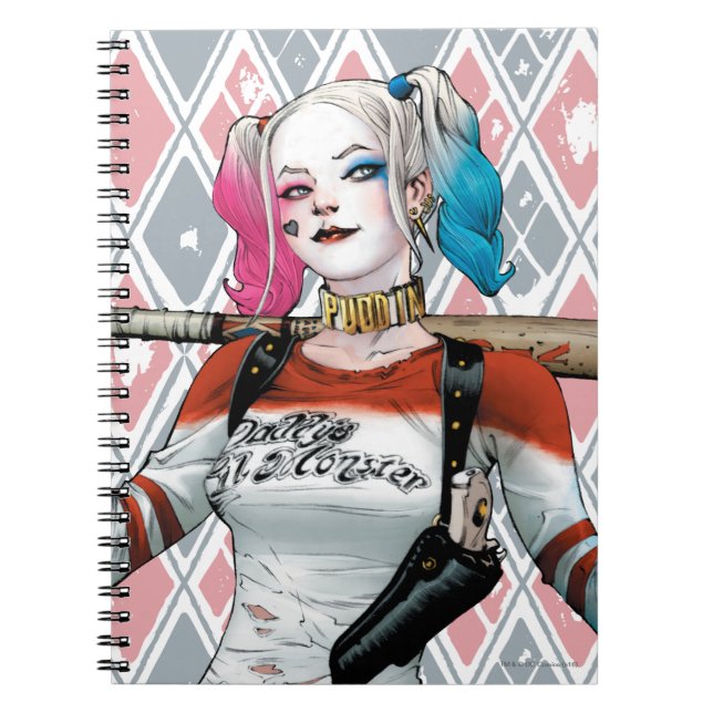 Suicide Squad | Harley Quinn Notizblock (Vorderseite)