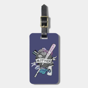 Suicide Squad Harley Quinn "Rotten" Tattoo Art Gepäckanhänger
