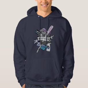 Suicide Squad Harley Quinn "Rotten" Tattoo Art Hoodie