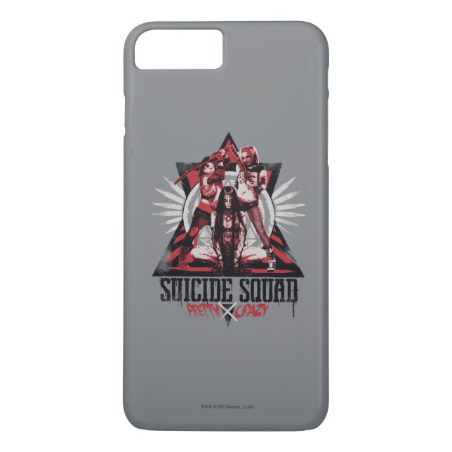 Suicide Squad | Hübsche Crazy Squad Girls Case-Mate iPhone Hülle (Rückseite)