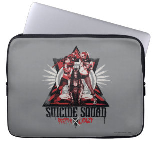 Suicide Squad   Hübsche Crazy Squad Girls Laptopschutzhülle