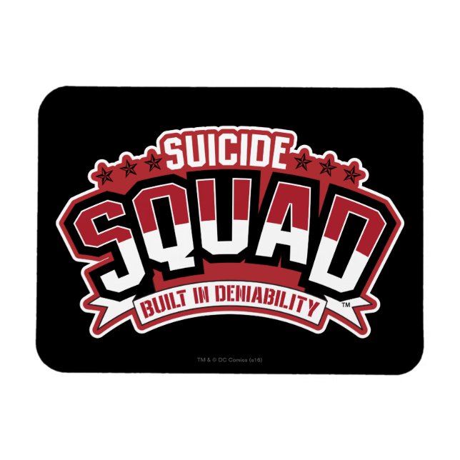 Suicide Squad | In Verweigerbarkeit gebaut Magnet (Horizontal)