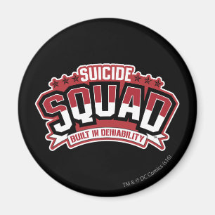 Suicide Squad   In Verweigerbarkeit gebaut Magnet