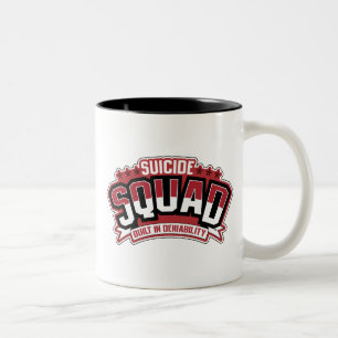 Suicide Squad   In Verweigerbarkeit gebaut Zweifarbige Tasse