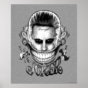 Suicide Squad   Joker Lächeln Poster