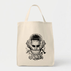 Suicide Squad   Joker Lächeln Tragetasche
