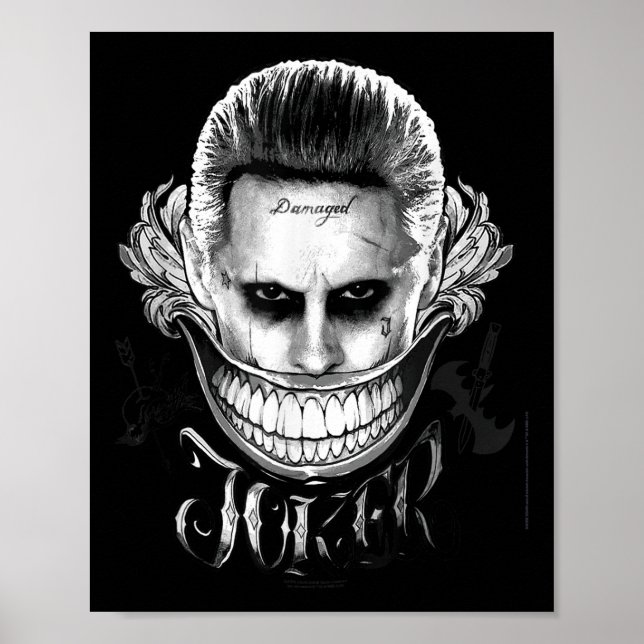 Suicide Squad Joker Poster (Vorne)