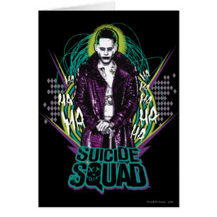 Suicide Squad Joker Retro Rock Graphic