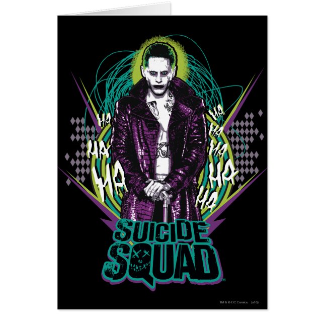 Suicide Squad | Joker Retro Rock Graphic (Vorne)