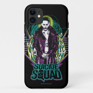 Suicide Squad   Joker Retro Rock Graphic iPhone 11 Hülle