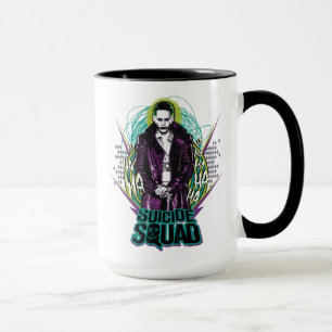 Suicide Squad   Joker Retro Rock Graphic Tasse