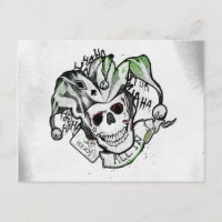 Suicide Squad | Joker Skull "All in" Tattoo Art