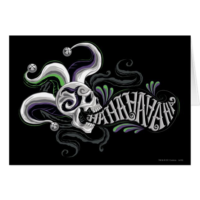 Suicide Squad | Joker Skull - Haha (Vorderseite (Horizontal))