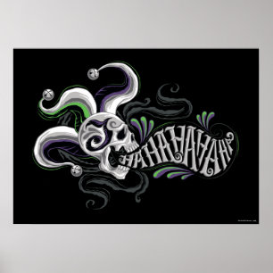 Suicide Squad   Joker Skull - Haha Poster