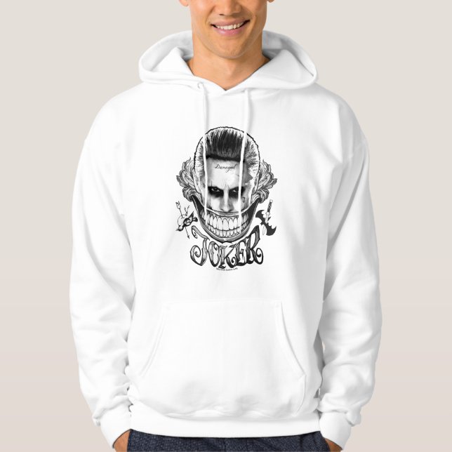 Suicide Squad | Joker Smile 2 Hoodie (Vorderseite)