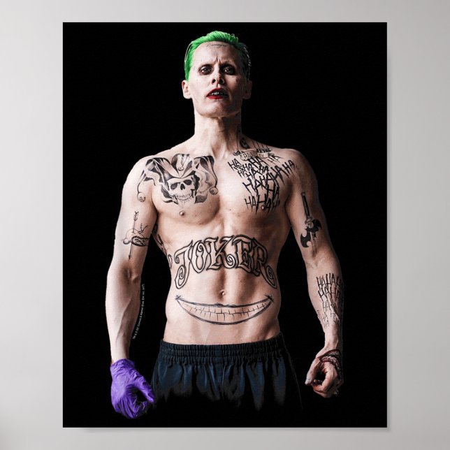 Suicide Squad Joker Stance Black Poster (Vorne)