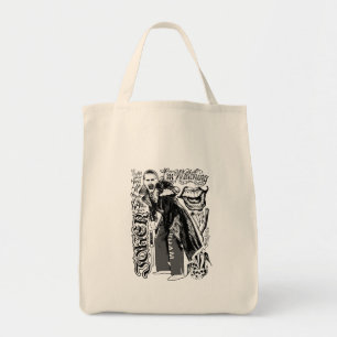Suicide Squad Joker Typografy Foto Tragetasche