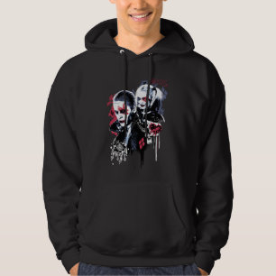 Suicide Squad Joker und Harley Painted Graffiti Hoodie