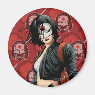 Suicide Squad   Katana Comic Buchkunst Magnet