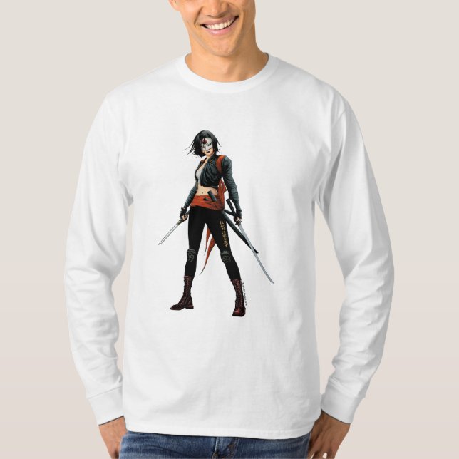Suicide Squad | Katana Comic Buchkunst T-Shirt (Vorderseite)