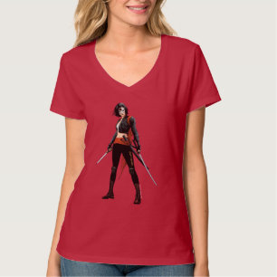 Suicide Squad Katana Comic Buchkunst T-Shirt