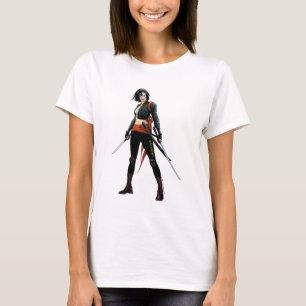 Suicide Squad Katana Comic Buchkunst T-Shirt