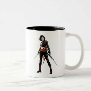Suicide Squad Katana Comic Buchkunst Zweifarbige Tasse