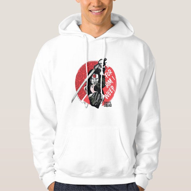 Suicide Squad | Katana "Für Ihm weine ich" Hoodie (Vorderseite)