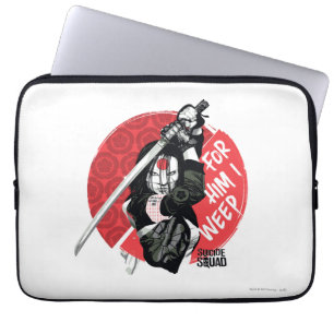 Suicide Squad   Katana "Für Ihm weine ich" Laptopschutzhülle