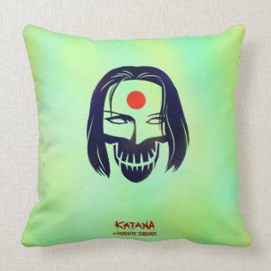 Suicide Squad   Katana Head Icon Kissen