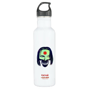 Suicide Squad   Katana Head Icon Trinkflasche